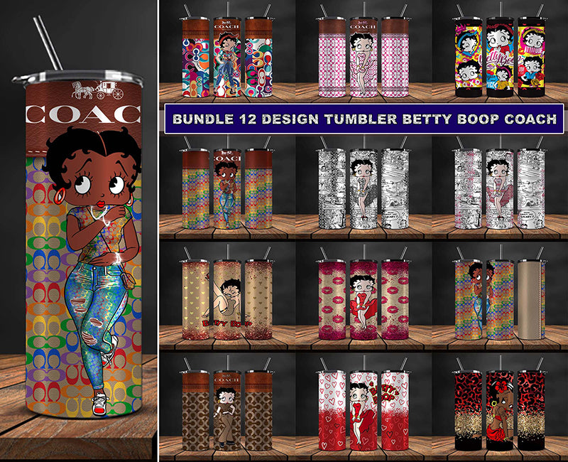 Betty Boop Designer Pack  WarRap Designs & Tumblers