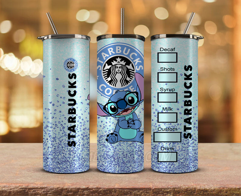 Starbucks Stitch Blue high quality Tumbler