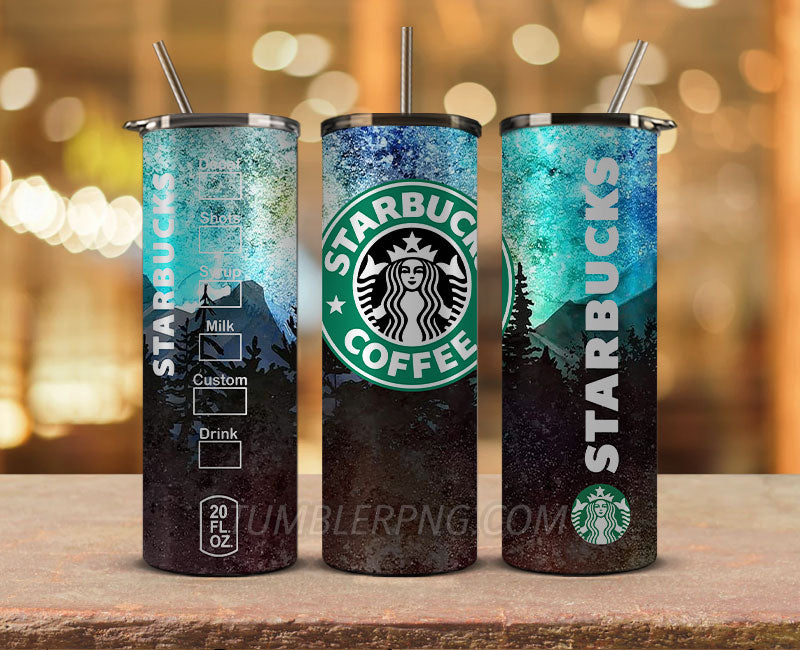 Starbucks Tumbler Png, Starbucks Glitter Sublimation, Skinny Tumbler 2 –  Tumblerpng