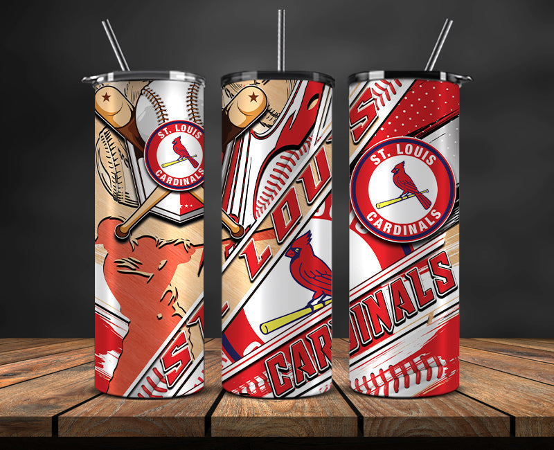 St. Louis Cardinals Tumbler Wrap, Mlb Tumbler Mlb Logo Tumbler Png 27 