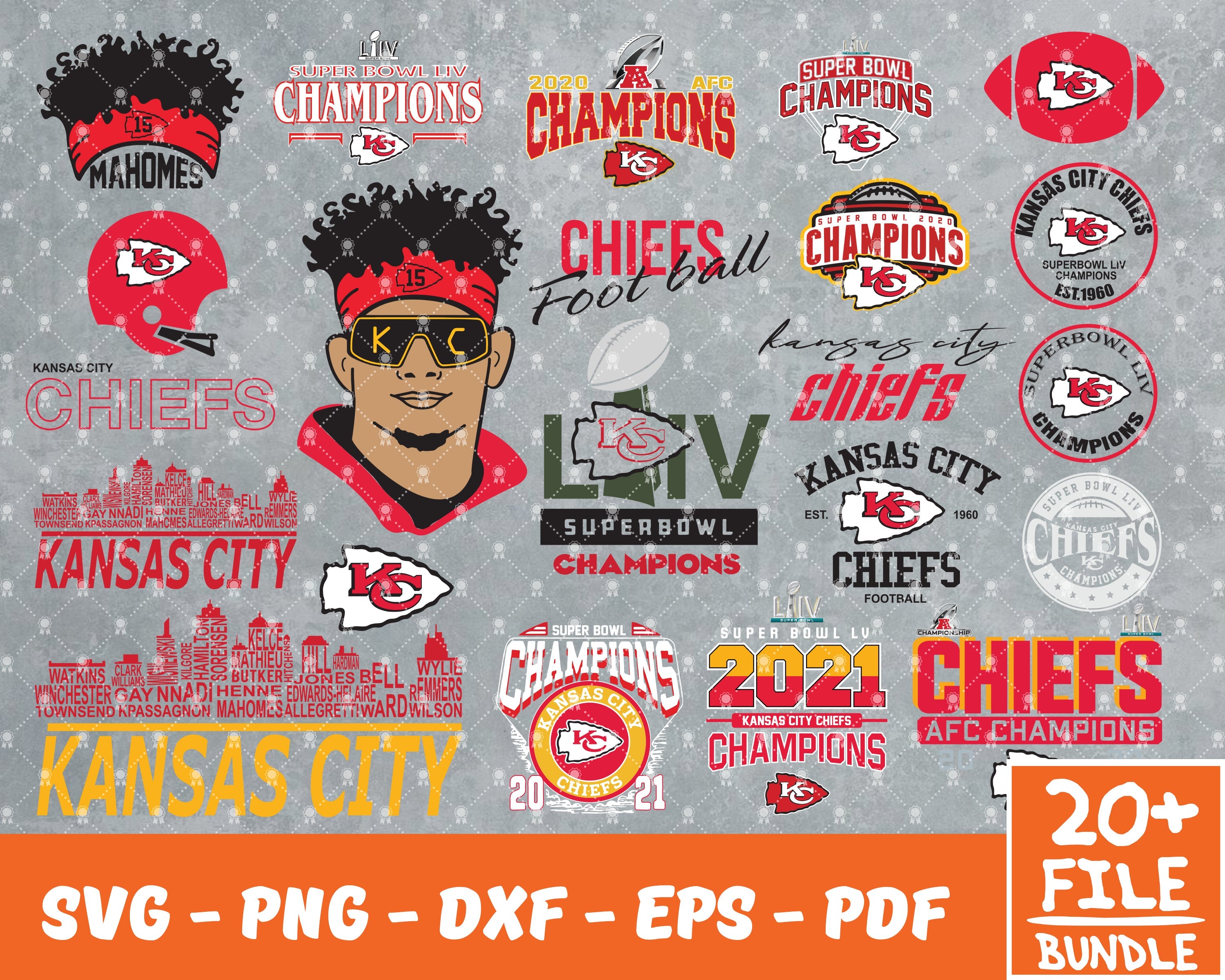 Kansas City Chiefs SVG • NFL Football Team T-shirt Design SVG Cut Files  Cricut