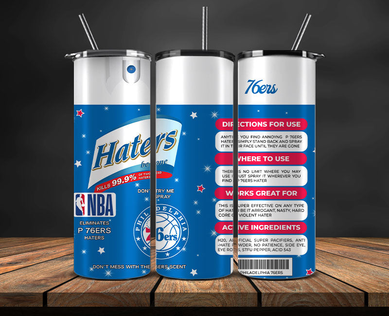 Philadelphia 76ers Tumbler Wrap, Basketball Design,NBA Teams,NBA Sports,Nba Tumbler Wrap,NBA DS-100