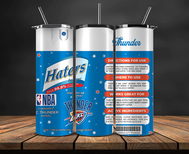 Oklahoma City Thunder Tumbler Wrap, Basketball Design,NBA Teams,NBA Sports,Nba Tumbler Wrap,NBA DS-102