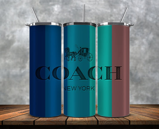 Coach Tumbler Wraps, Coach Logo, Fashion Patterns, Logo Fashion Tumbler, Logo LV 3d Inflatable 108