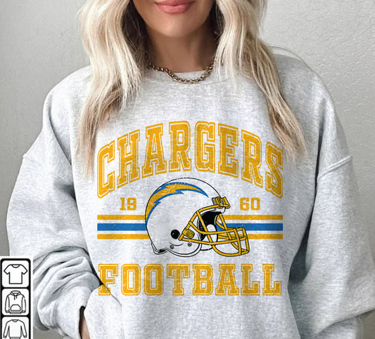 Los Angeles Chargers Football Sweatshirt png ,  T-Shirt Png, NFL T-Shirt Design 10