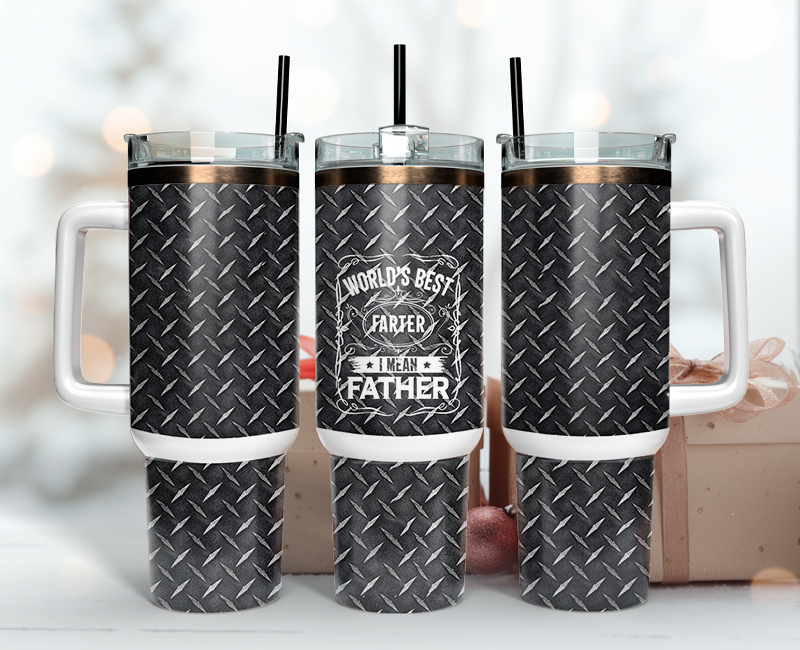 Father's Day Tumbler Wrap 40oz , 40oz Tumbler Sublimation Png , Tumbler Wrap 10