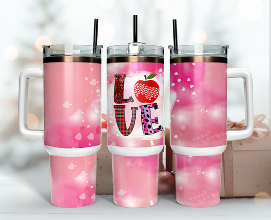 Teacher Tumbler Wrap 40oz, Teacher Tumbler Png 10