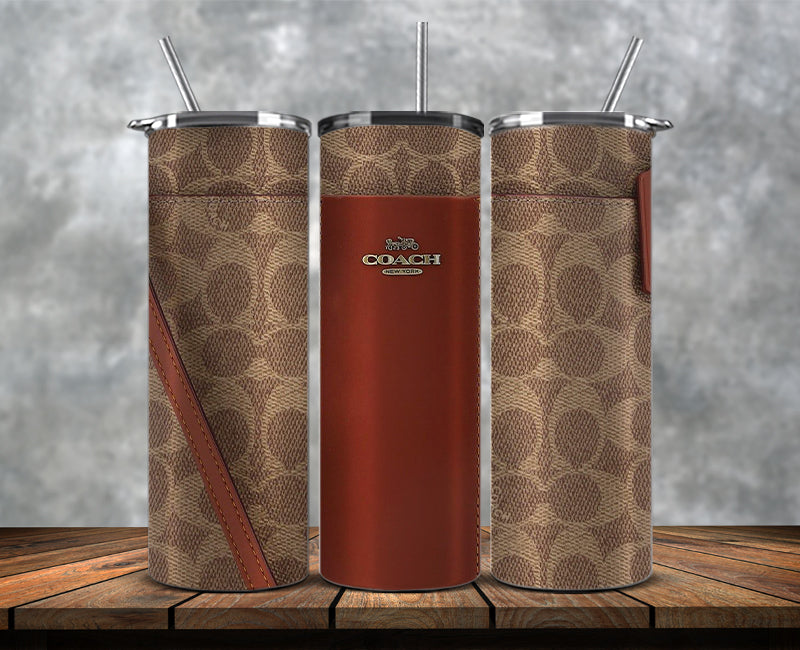 Coach Tumbler Wraps, Coach Logo, Fashion Patterns, Logo Fashion Tumbler, Logo LV 3d Inflatable 110