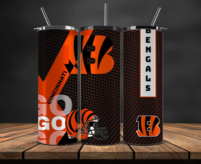 Cincinnati Bengals Tumbler Wrap, Logo Tumbler Wrap DS-114