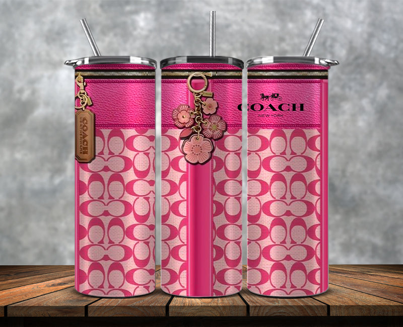 Coach Tumbler Wraps, Coach Logo, Fashion Patterns, Logo Fashion Tumbler, Logo LV 3d Inflatable 118