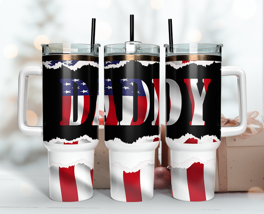 Father's Day Tumbler Wrap 40oz , 40oz Tumbler Sublimation Png , Tumbler Wrap 11