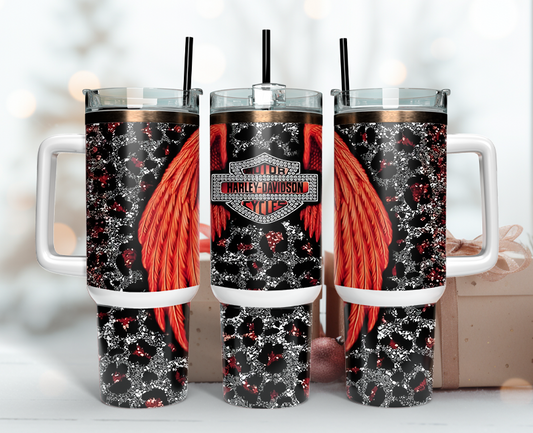 Harley Davidson Tumbler Wrap 40oz, Harley Davidson Tumbler Png 11