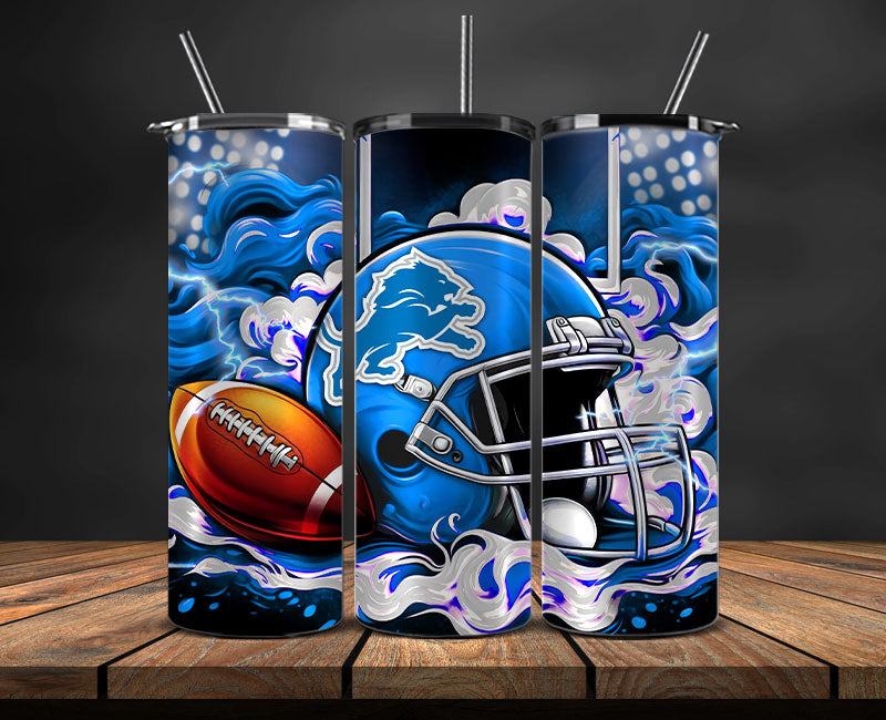 Detroit Lions Tumbler Wraps,NFL Tumbler Wrap By AI, AI Tumbler Design 11