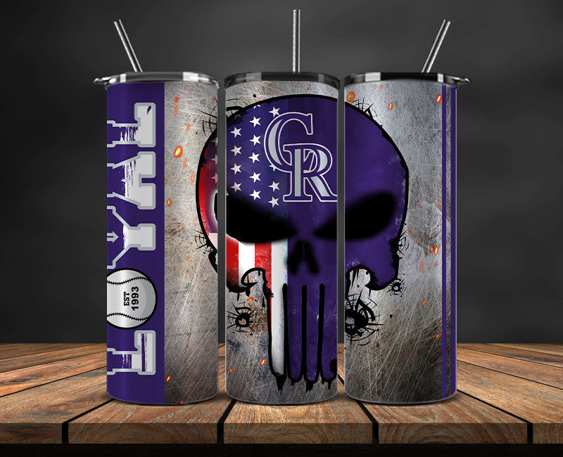 Colorado Rockies Tumbler Wrap,  MLB Tumbler Wrap New 120