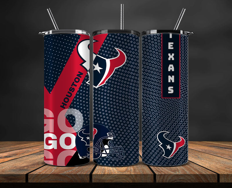 Houston Texans Tumbler Wrap, Logo Tumbler Wrap DS-125