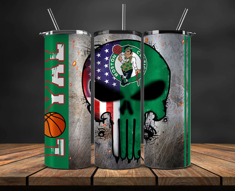 Boston Celtics Tumbler Wrap  Basketball Design,NBA Teams,NBA Sports,Nba Tumbler Wrap,NBA DS-128