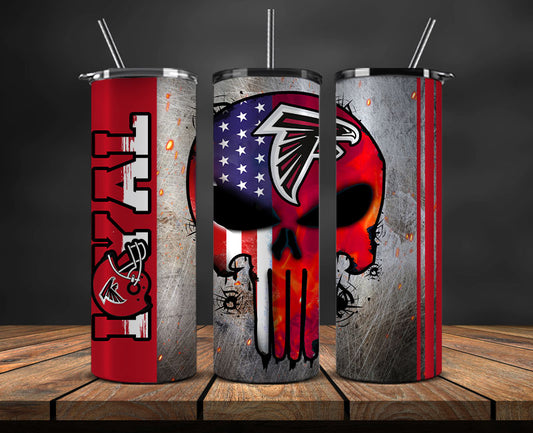 Atlanta Falcons Loyal Tumbler Wraps, Nfl Tumbler Png 130