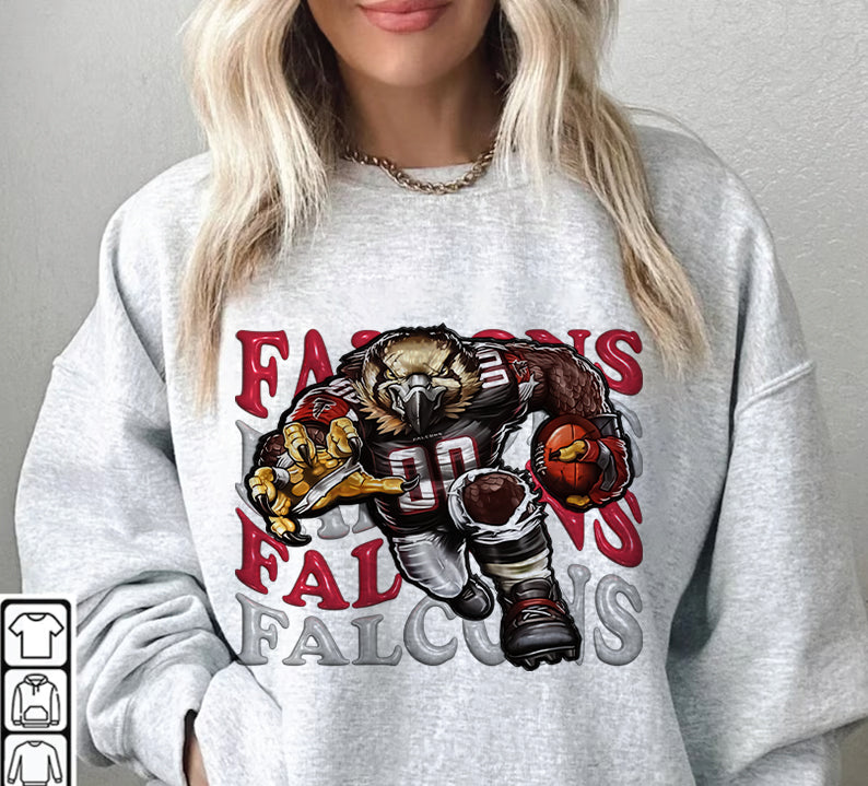 Atlanta Falcons Football Sweatshirt png ,  T-Shirt Png, NFL T-Shirt Design 130