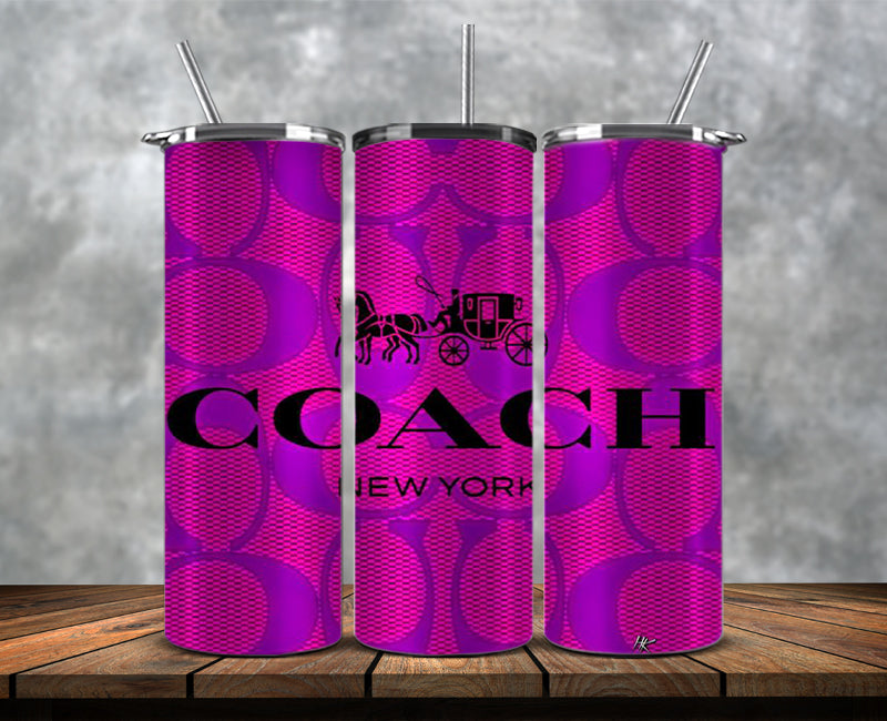 Coach Tumbler Wraps, Coach Logo, Fashion Patterns, Logo Fashion Tumbler, Logo LV 3d Inflatable 131