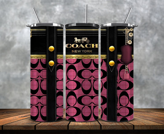 Coach Tumbler Wraps, Coach Logo, Fashion Patterns, Logo Fashion Tumbler, Logo LV 3d Inflatable 136