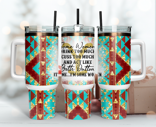 Yellowstone Tumbler Wrap 40oz , 40oz Tumbler Sublimation Png , Tumbler Wrap 13