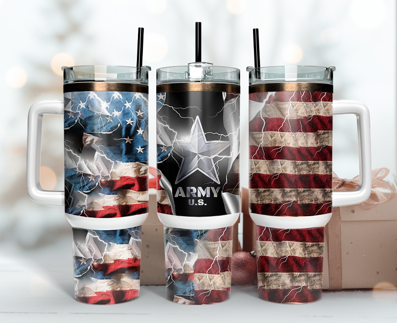 Veteran Tumbler Wrap 40oz , 40oz Tumbler Sublimation Png , Tumbler Wrap 13