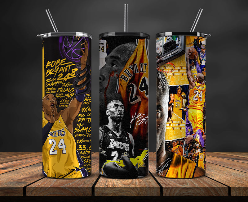 Basketball Legends Tumbler 20 oz Skinny, Basketball Design,NBA Teams,NBA Sports,Nba Tumbler Wrap,NBA DS-13