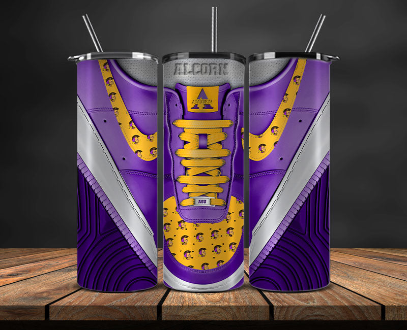 Alcorn Sneaker Tumbler Wrap , College Sneaker Tumbler Wrap 143