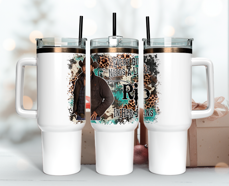 Yellowstone Tumbler Wrap 40oz , 40oz Tumbler Sublimation Png , Tumbler Wrap 14