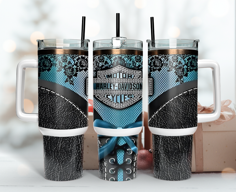 Harley Davidson Tumbler Wrap 40oz, Harley Davidson Tumbler Png 14