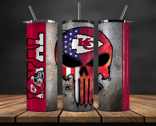 Kansas City Chiefs Loyal Tumbler Wraps, Nfl Tumbler Png 153