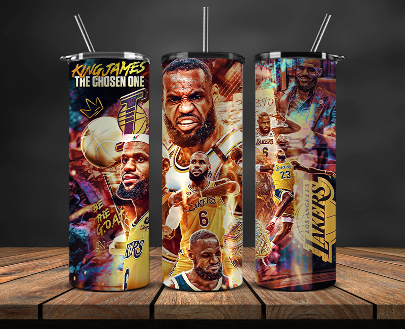 Lebron James Tumbler Wrap Variant Edition, Basketball Design,NBA Teams,NBA Sports,Nba Tumbler Wrap,NBA DS-15