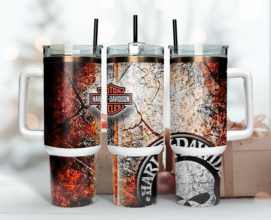 Harley Davidson Tumbler Wrap 40oz, Harley Davidson Tumbler Png 15