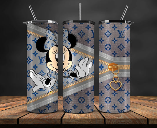 Mickey Logo Fashion Tumbler Designs, Brand Logo Tumbler Wrap New 15