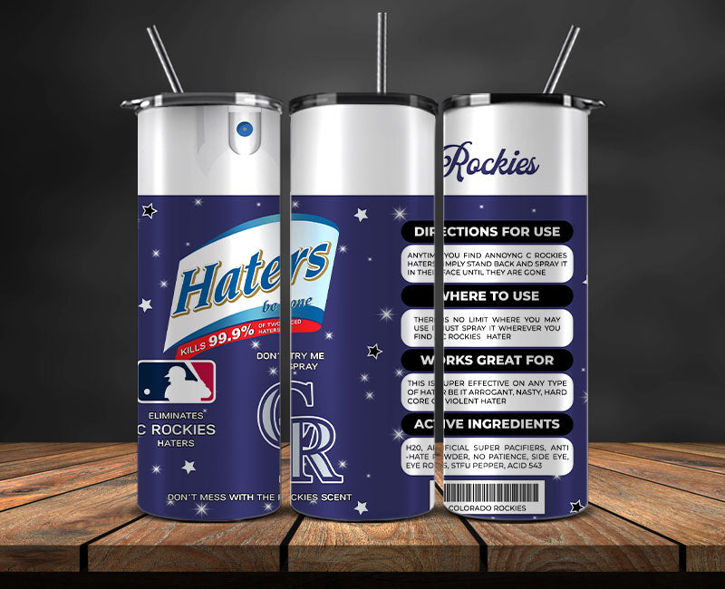 Colorado Rockies Tumbler Wrap, MLB Tumbler Wrap New-16