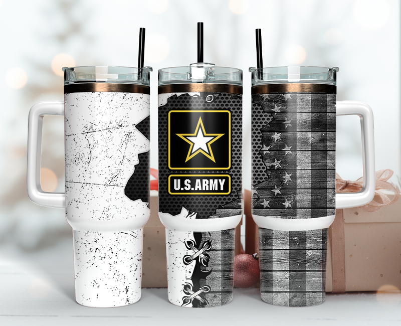 Veteran Tumbler Wrap 40oz , 40oz Tumbler Sublimation Png , Tumbler Wrap 16