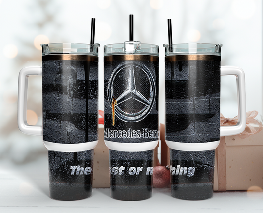 Mercedes-Benz Tumbler Wrap 40oz, Logo Car Tumbler Wrap 40oz