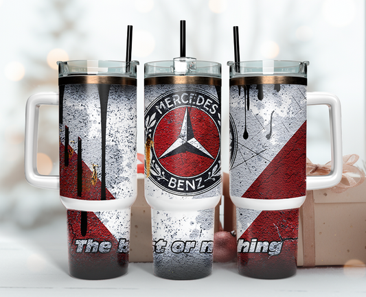 Mercedes-Benz Tumbler Wrap 40oz, Logo Car Tumbler Wrap 40oz