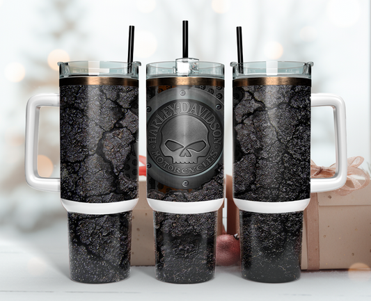 Harley Davidson Tumbler Wrap 40oz, Harley Davidson Tumbler Png 19