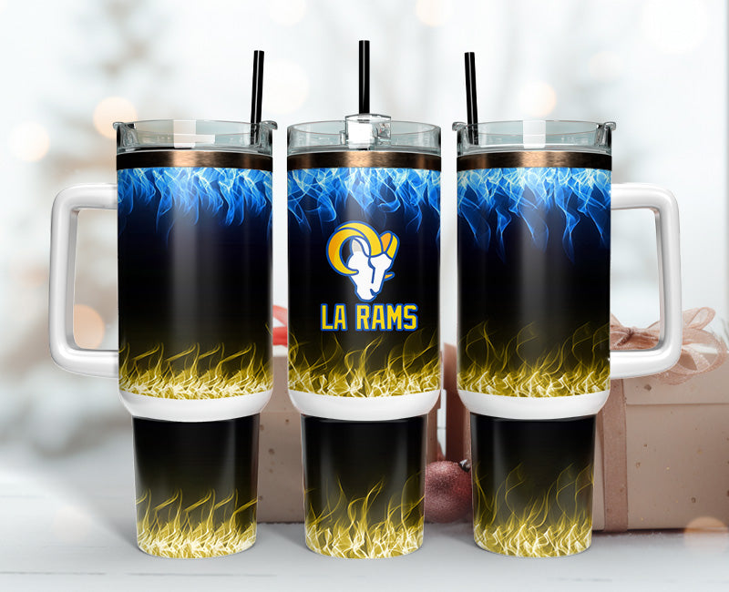 Los Angeles Rams 40oz Tumbler,NFL Tumbler Wrap , 40oz Tumbler Sublimation Png , 40oz Tumbler Wrap 19