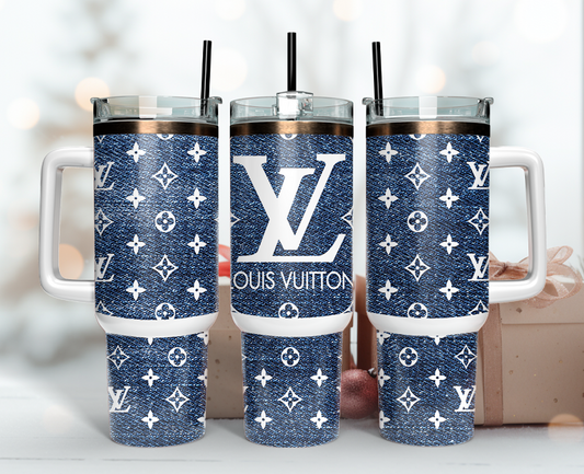 Lv Tumbler Wrap 40oz, Logo Fashion Tumbler Wrap 40oz, Tumbler 40oz Png 01