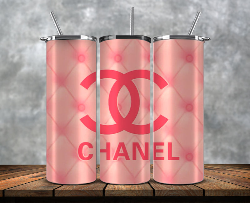 Chanel Tumbler Wrap, Chanel Logo, Fashion Patterns, Logo Fashion Tumbl ...