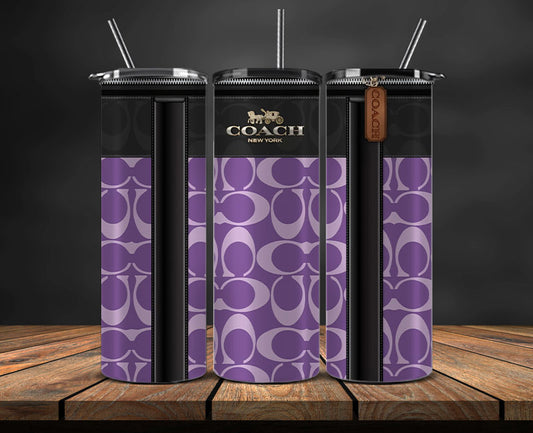 Coach Tumbler Wrap, Coach Tumbler Png ,Luxury Logo Fashion Png 22