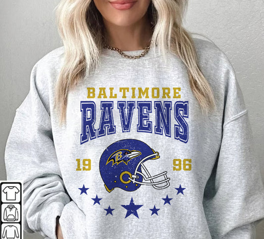 Baltimore Ravens Football Sweatshirt png ,  T-Shirt Png, NFL T-Shirt Design 236