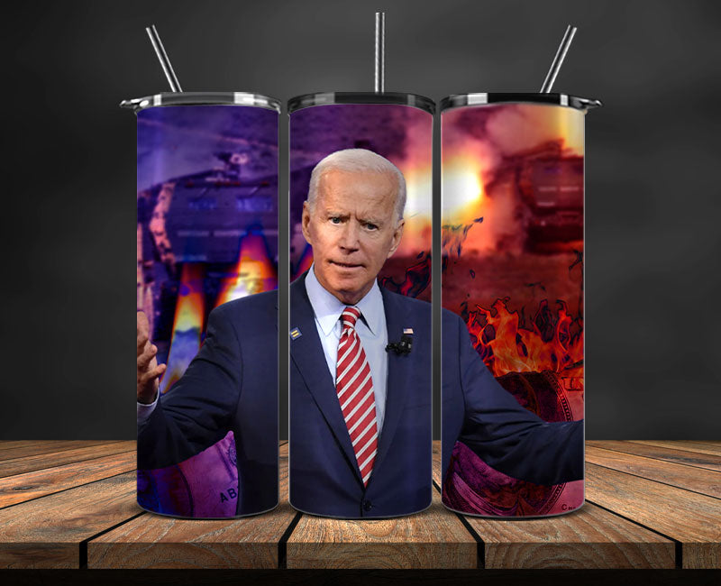 Joe Biden 2024 Tumbler Wrap,Joe Biden 2024 ,Presidential Election 2024 ,Race To The White House 24