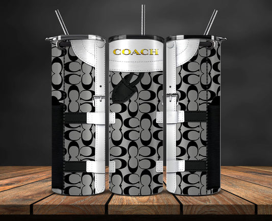 Coach Tumbler Wrap, Coach Tumbler Png ,Luxury Logo Fashion Png 24