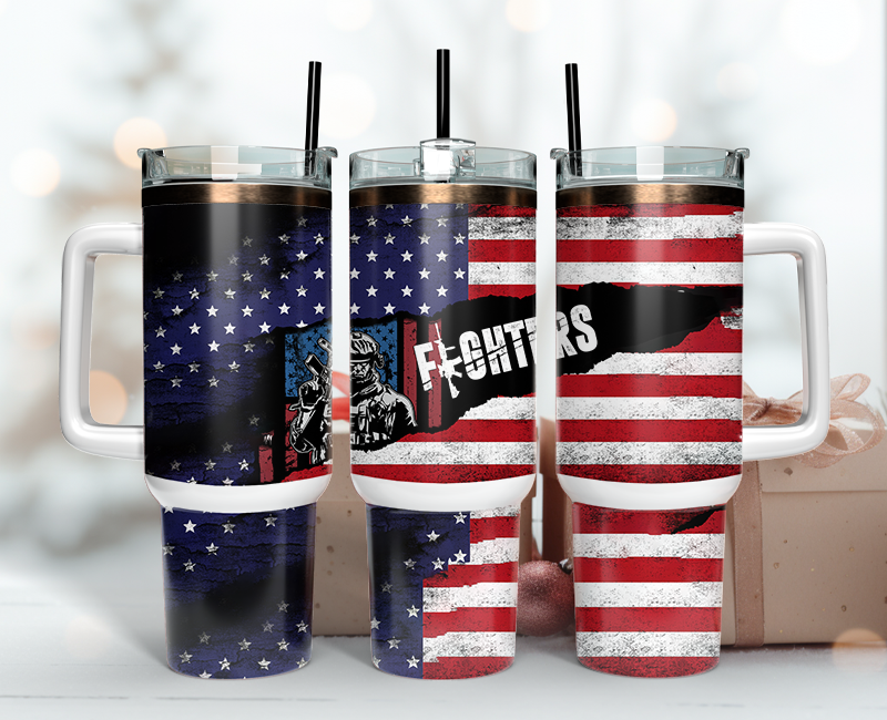 Veteran Tumbler Wrap 40oz , 40oz Tumbler Sublimation Png , Tumbler Wrap 24