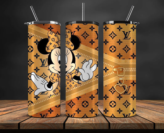 Mickey Logo Fashion Tumbler Designs, Brand Logo Tumbler Wrap New 25