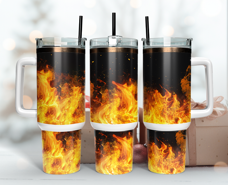 Firefighter Tumbler Wrap 40oz , 40oz Tumbler Sublimation Png , Tumbler Wrap 25