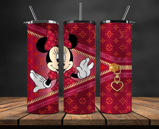 Mickey Logo Fashion Tumbler Designs, Brand Logo Tumbler Wrap New 26